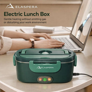 Portable Electric Lunch Box | 1.5L Food Warmer with USB Charging ? Ideal for On-the-Go Meals
