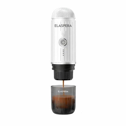 Elaspera | Portable Espresso Maker with 7500mAh Battery ? Nespresso Compatible for Barista-Quality Coffee Anywhere