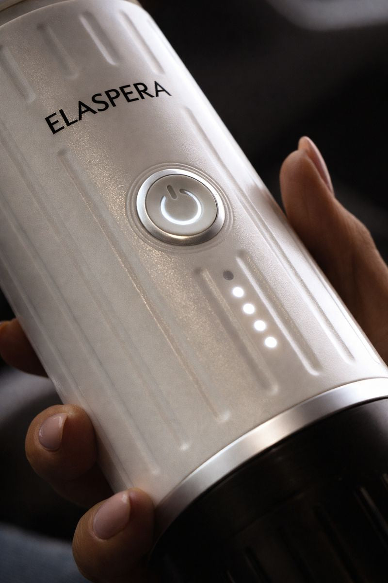 Elaspera | Portable Espresso Maker with 7500mAh Battery ? Nespresso Compatible for Barista-Quality Coffee Anywhere