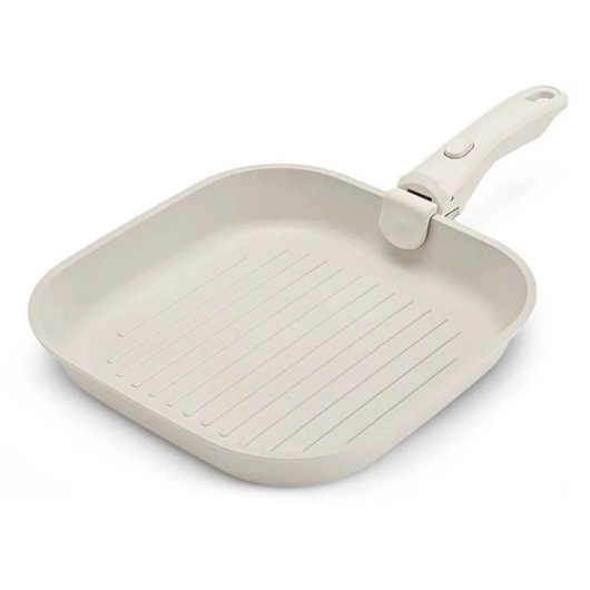 Culinary Master | Heavy-Duty Grill Pan with Smokeless Technology ? Fast Heating for Indoor Cooking 0