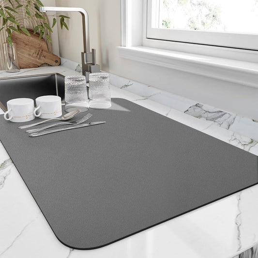 Elegant Collection | Washable Kitchen Mat with Quick-Drying Technology ? Non-Slip Backing for Safe Cooking Experience 1