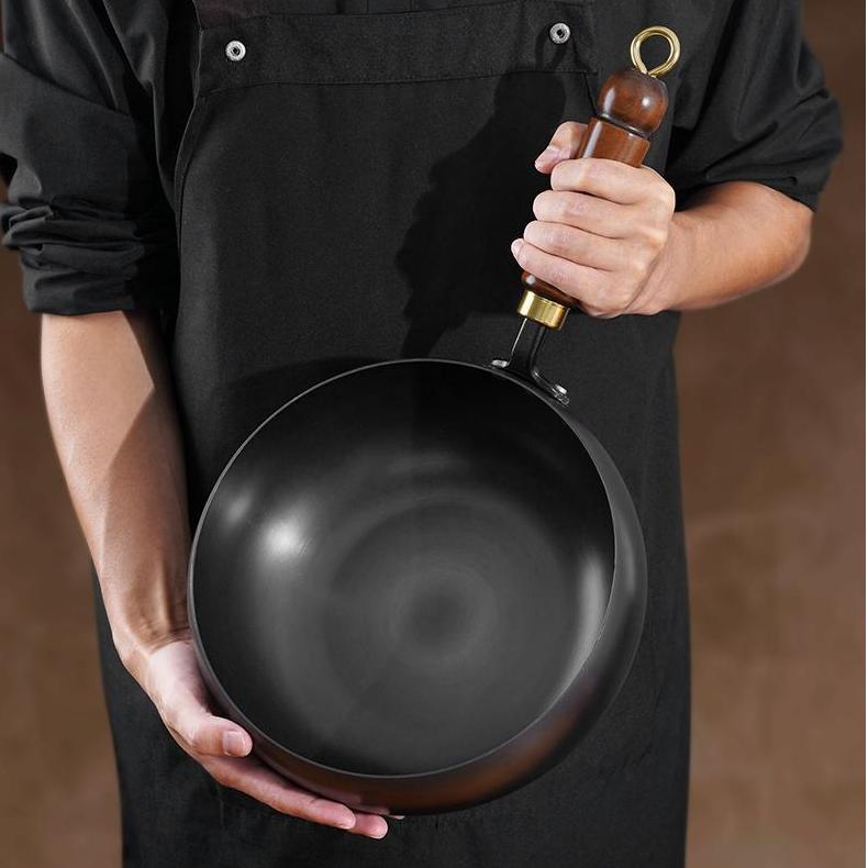 Hand-Forged Cast Iron Skillet | Lightweight & Non-Toxic Design for Healthy Cooking 9