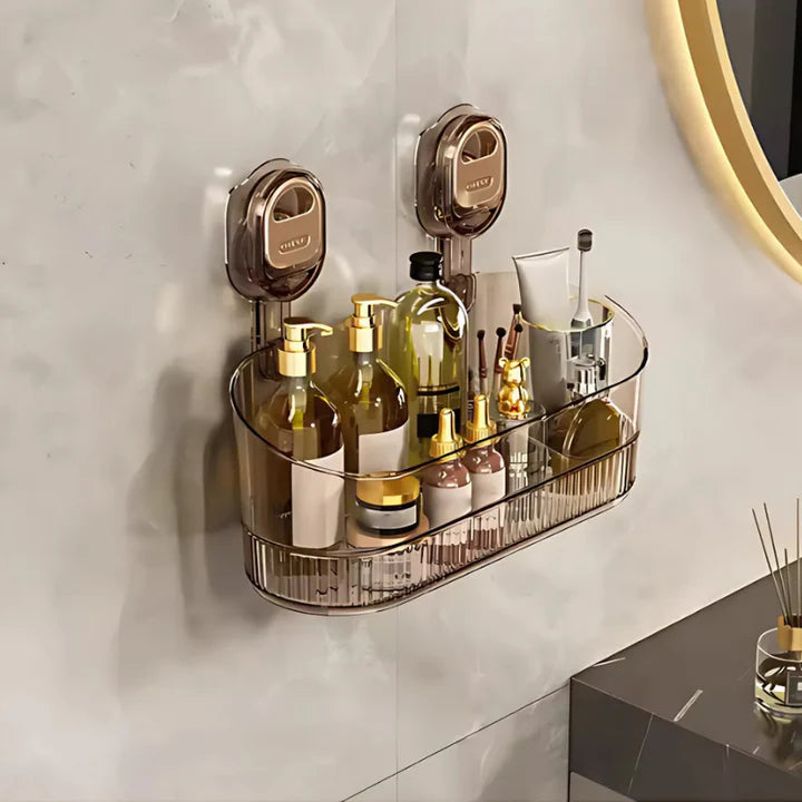 Multi-Purpose Storage Rack with Built-in Drain ? Space-Saving Solution for Kitchen and Bathroom 1