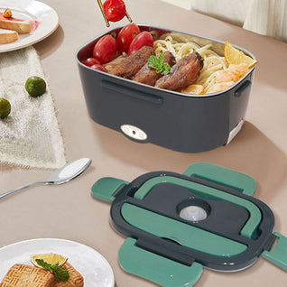 Portable Electric Lunch Box | 1.5L Food Warmer with USB Charging ? Ideal for On-the-Go Meals