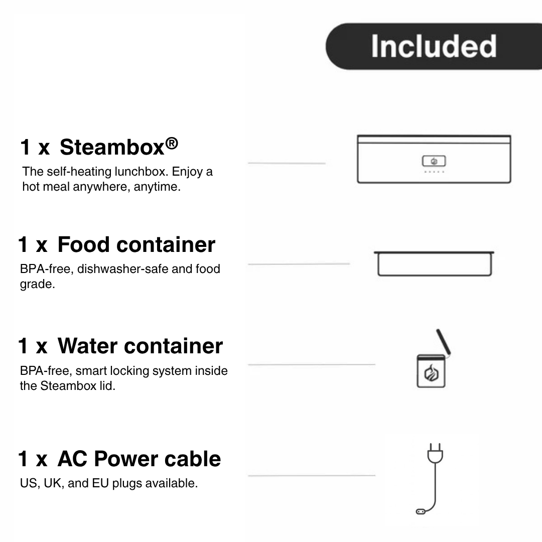 Steambox | Electric Food Steamer with Instant Heat & Compact Design for Effortless Cooking 4