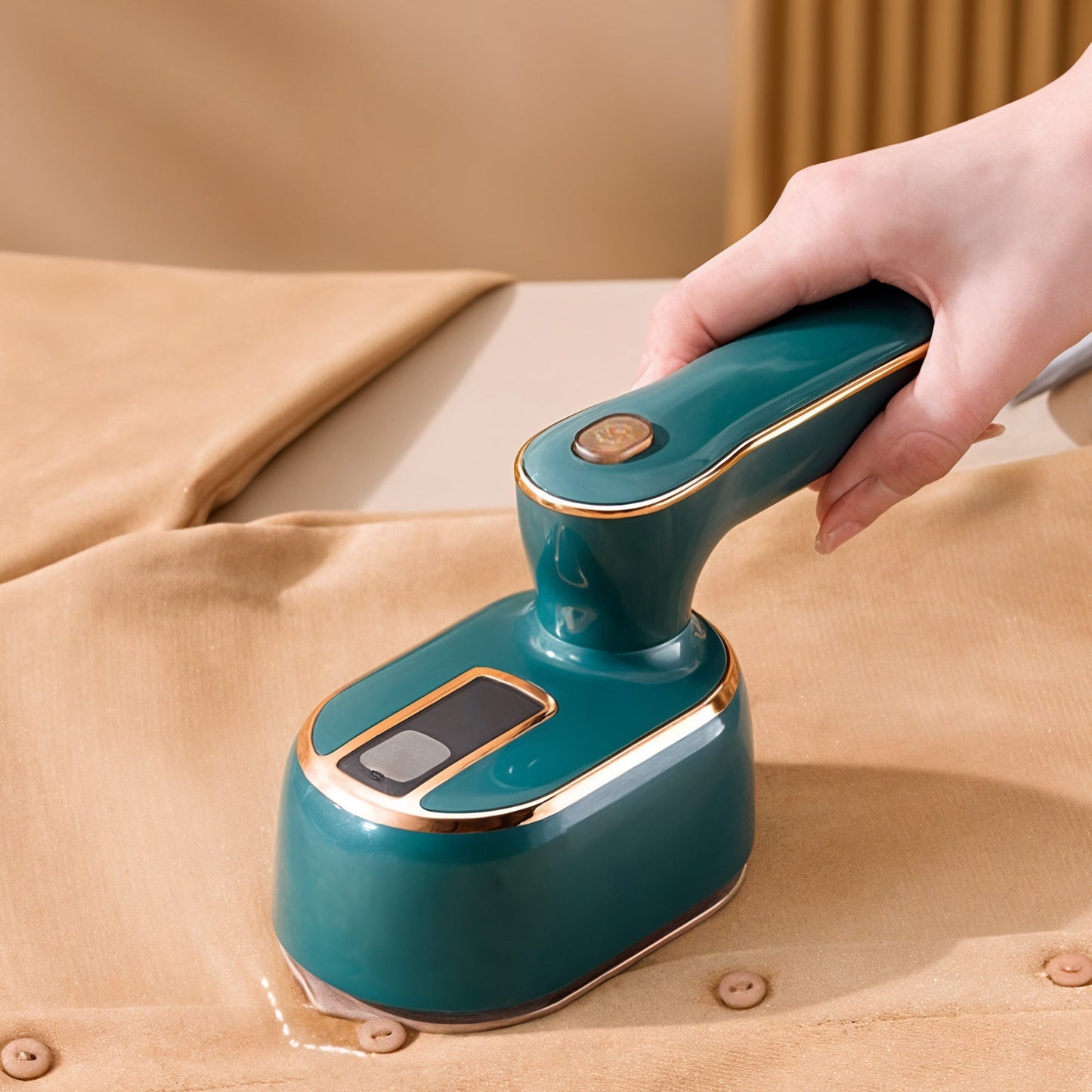 Travel Ready | Travel Steam Iron with Intelligent Temperature Control ? Compact Design for Quick Wrinkle Removal 0