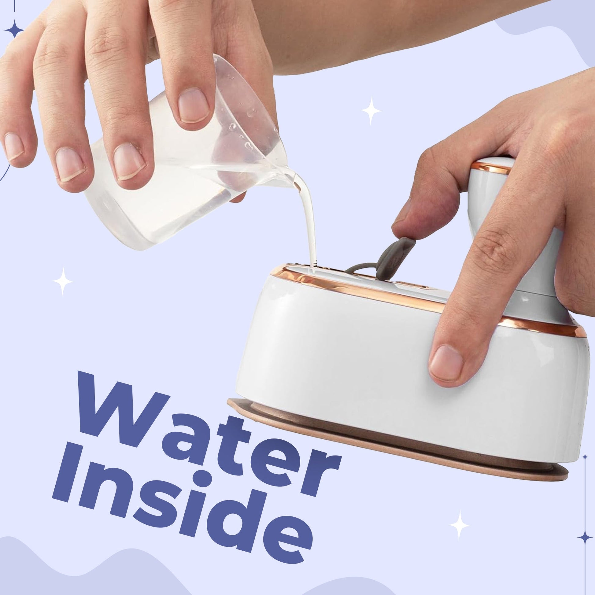 Travel Ready | Travel Steam Iron with Intelligent Temperature Control ? Compact Design for Quick Wrinkle Removal 6