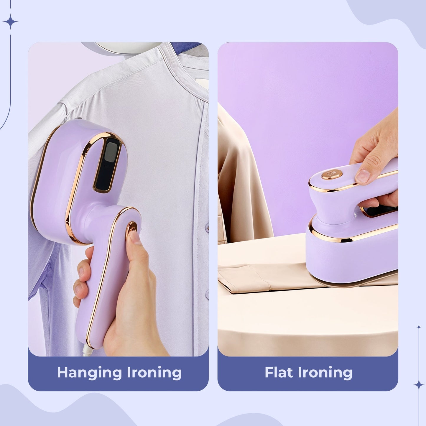 Travel Ready | Travel Steam Iron with Intelligent Temperature Control ? Compact Design for Quick Wrinkle Removal 7