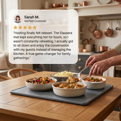 Elaspera Ardor | Portable Food Warming Mat with Precision Temp Control