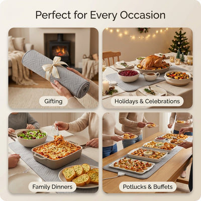 Elaspera Ardor | Portable Food Warming Mat with Precision Temp Control