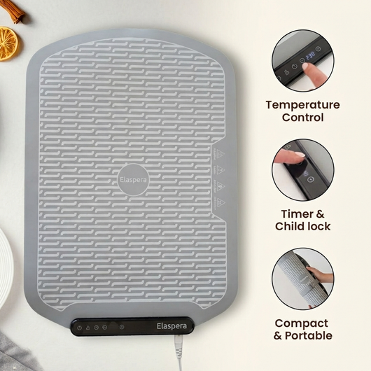 Elaspera Ardor | Portable Food Warming Mat with Precision Temp Control